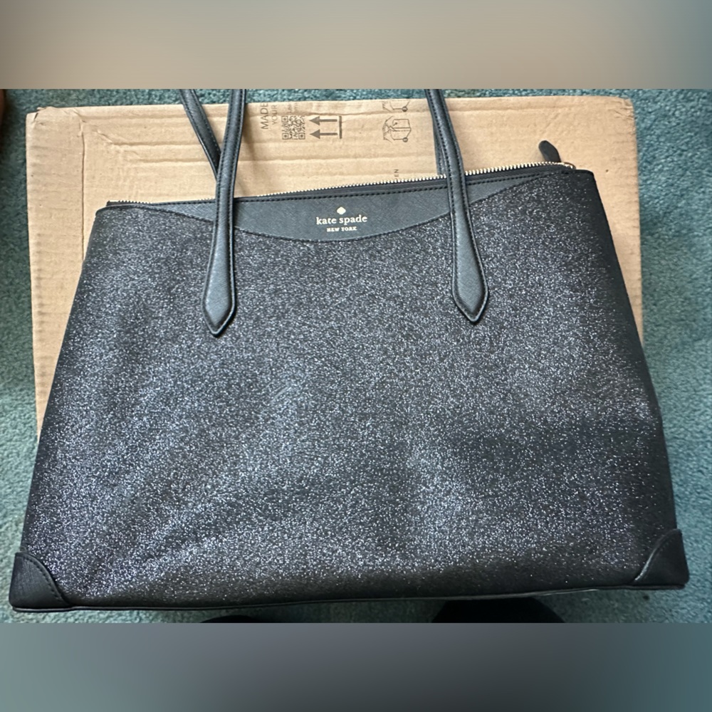 Kate spade glitter tote